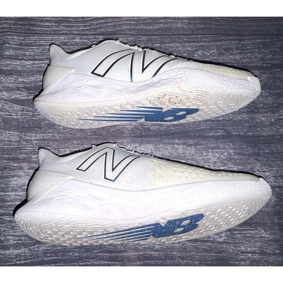 New Balance Mens Size 10.5 Fresh Foam Lav V2 White Laser Blue Sneakers MCHLAVL2 main image 6